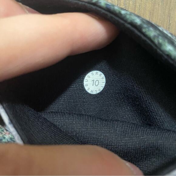 Lululemon Train Times Multi Obsidian 25” Length Leggings Size 10 - Picture 4 of 8